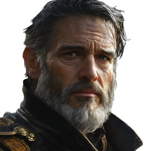 Confident Ship Captain Vinyl Car Decal Sticker – Waterproof & UV-Resistant 8"