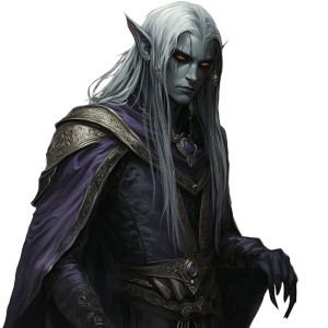 Dark Elf Sorcerer V2 Vinyl Car Decal Sticker – Waterproof & UV-Resistant 8"