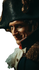 Charismatic Napoleon Winking Vinyl Car Decal Sticker – Waterproof & UV-Resistant 8"