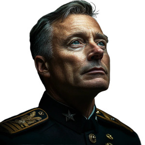 American General Portrait Vinyl Car Decal Sticker – Waterproof & UV-Resistant 8" American General Portrait Vinyl Car Decal Sticker – Waterproof & UV-Resistant 8"