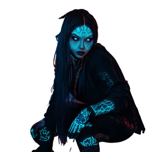 Sinister Magician Aesthetic Vinyl Car Decal Sticker – Waterproof & UV-Resistant 8"