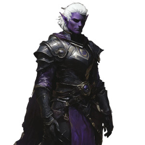 Dark Elf Warrior V13 Vinyl Car Decal Sticker – Waterproof & UV-Resistant 8"