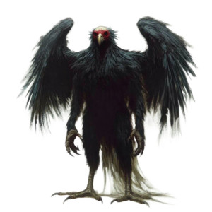 Monkey-Vulture Hybrid Vinyl Car Decal Sticker – Waterproof & UV-Resistant 8"