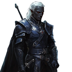 Drow Paladin Vinyl Car Decal Sticker – Waterproof & UV-Resistant 8" Drow Paladin Vinyl Car Decal Sticker – Waterproof & UV-Resistant 8"