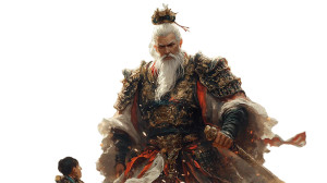 Tang Dynasty General V4 Vinyl Car Decal Sticker – Waterproof & UV-Resistant 8"