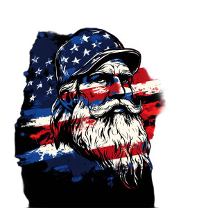 Usa T-Shirt Design Vinyl Car Decal Sticker – Waterproof & UV-Resistant 8"