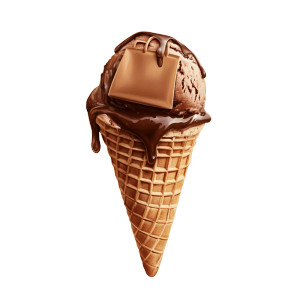 Ice Cream Shopping Bag Vinyl Car Decal Sticker – Waterproof & UV-Resistant 8"