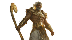 Roman God Saturn Vinyl Car Decal Sticker – Waterproof & UV-Resistant 8"