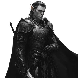 Elf Knight Vinyl Car Decal Sticker – Waterproof & UV-Resistant 8"