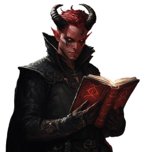 Dark Mystic Warlock Vinyl Car Decal Sticker – Waterproof & UV-Resistant 8"