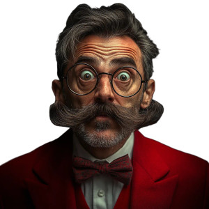 Suave Man Vinyl Car Decal Sticker – Waterproof & UV-Resistant 8"