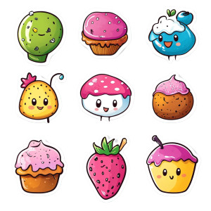 Cute Cartoon Stickers Vinyl Car Decal Sticker – Waterproof & UV-Resistant 8" Cute Cartoon Stickers Vinyl Car Decal Sticker – Waterproof & UV-Resistant 8"
