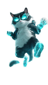 Moon Squirrel Dream Vinyl Car Decal Sticker – Waterproof & UV-Resistant 8"