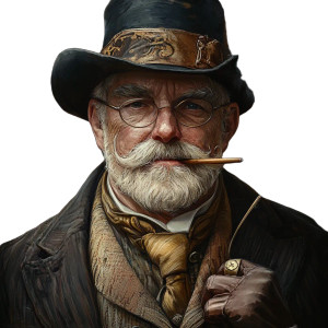 Successful Man Vinyl Car Decal Sticker – Waterproof & UV-Resistant 8"