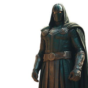 Doctor Doom Standoff Vinyl Car Decal Sticker – Waterproof & UV-Resistant 8"