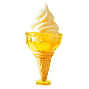 Candy-Topped Cone Vinyl Car Decal Sticker – Waterproof & UV-Resistant 8"