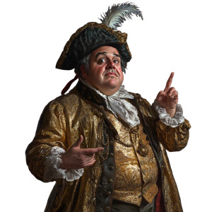 Aristocrat In Finery Vinyl Car Decal Sticker – Waterproof & UV-Resistant 8"