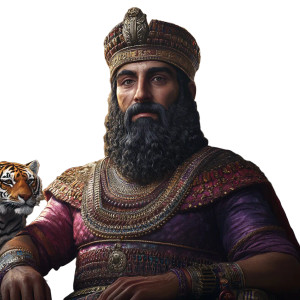 King Nebuchadnezzar Ii V3 Vinyl Car Decal Sticker – Waterproof & UV-Resistant 8"