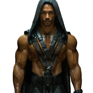 Muscular Male Model Vinyl Car Decal Sticker – Waterproof & UV-Resistant 8"