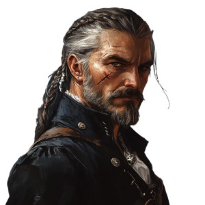 Swashbuckler Veteran Vinyl Car Decal Sticker – Waterproof & UV-Resistant 8"