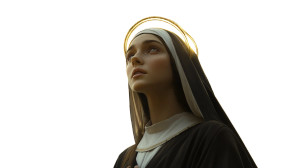 Saint Catherine Portrait Vinyl Car Decal Sticker – Waterproof & UV-Resistant 8" Saint Catherine Portrait Vinyl Car Decal Sticker – Waterproof & UV-Resistant 8"