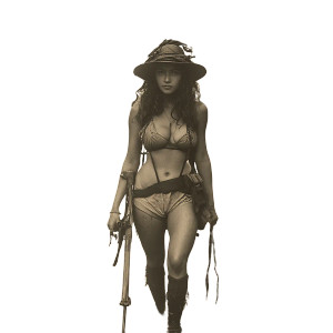 Vintage Amazonian Explorer V3 Vinyl Car Decal Sticker – Waterproof & UV-Resistant 8"