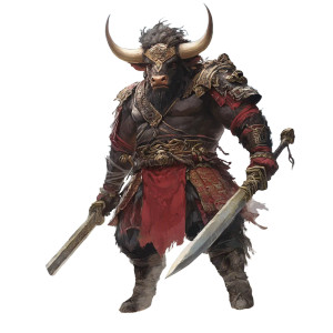 Bull Warrior V3 Vinyl Car Decal Sticker – Waterproof & UV-Resistant 8"