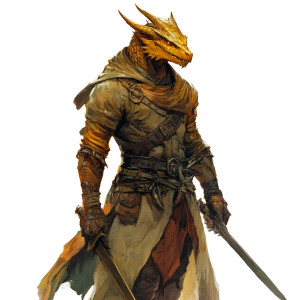 Dragonborn Rogue V3 Vinyl Car Decal Sticker – Waterproof & UV-Resistant 8"