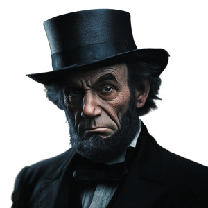 Dissatisfied Lincoln Vinyl Car Decal Sticker – Waterproof & UV-Resistant 8"