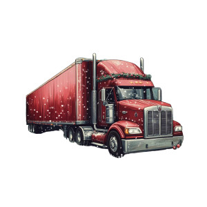 Retro Snow Globe Vinyl Car Decal Sticker – Waterproof & UV-Resistant 8"