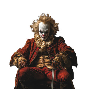 Creepy Pirate Clown Vinyl Car Decal Sticker – Waterproof & UV-Resistant 8" Creepy Pirate Clown Vinyl Car Decal Sticker – Waterproof & UV-Resistant 8"