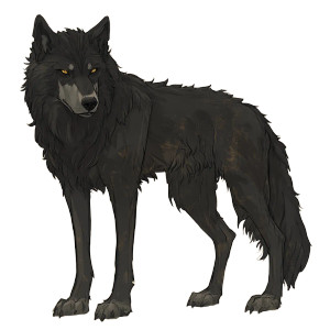 Gothic Wolf Vinyl Car Decal Sticker – Waterproof & UV-Resistant 8"