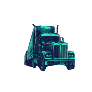 Freight Night Logo Vinyl Car Decal Sticker – Waterproof & UV-Resistant 8"