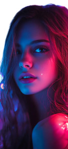Neon Cinematic Portrait V2 Vinyl Car Decal Sticker – Waterproof & UV-Resistant 8" Neon Cinematic Portrait V2 Vinyl Car Decal Sticker – Waterproof & UV-Resistant 8"