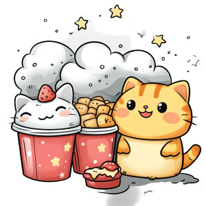 Kawaii Cozy Cats Vinyl Car Decal Sticker – Waterproof & UV-Resistant 8" Kawaii Cozy Cats Vinyl Car Decal Sticker – Waterproof & UV-Resistant 8"