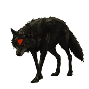 Black Wolf Walking Vinyl Car Decal Sticker – Waterproof & UV-Resistant 8"