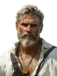 Weathered Spanish Sailor Vinyl Car Decal Sticker – Waterproof & UV-Resistant 8"