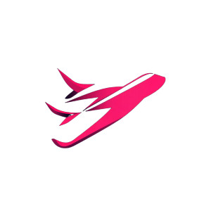 French Airline Logo Vinyl Car Decal Sticker – Waterproof & UV-Resistant 8"