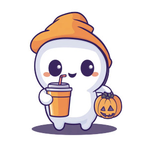 Ghost With Coffee V2 Vinyl Car Decal Sticker – Waterproof & UV-Resistant 8" Ghost With Coffee V2 Vinyl Car Decal Sticker – Waterproof & UV-Resistant 8"