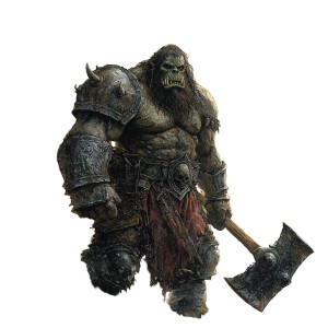 Orc Barbarian V2 Vinyl Car Decal Sticker – Waterproof & UV-Resistant 8"