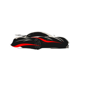 Car Event Logo Vinyl Car Decal Sticker – Waterproof & UV-Resistant 8"