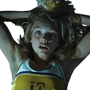 Dynamic Cheerleader Moments Vinyl Car Decal Sticker – Waterproof & UV-Resistant 8"