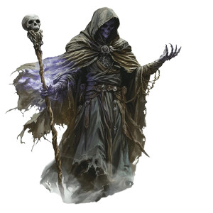 Sinister Necromancer V3 Vinyl Car Decal Sticker – Waterproof & UV-Resistant 8"