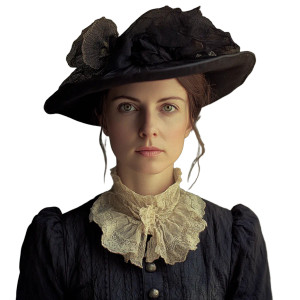 19Th Century Woman V2 Vinyl Car Decal Sticker – Waterproof & UV-Resistant 8"