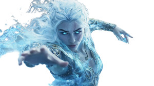 Water Genasi Spirit Vinyl Car Decal Sticker – Waterproof & UV-Resistant 8"