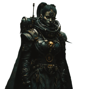 Female Psyker Vinyl Car Decal Sticker – Waterproof & UV-Resistant 8"