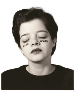 Alphabetical Eye Portrait Vinyl Car Decal Sticker – Waterproof & UV-Resistant 8"