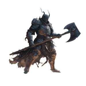 Desert Knight V3 Vinyl Car Decal Sticker – Waterproof & UV-Resistant 8"