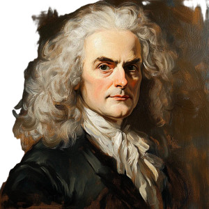 Isaac Newton Portrait V2 Vinyl Car Decal Sticker – Waterproof & UV-Resistant 8" Isaac Newton Portrait V2 Vinyl Car Decal Sticker – Waterproof & UV-Resistant 8"