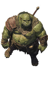 Battle Ogre Vinyl Car Decal Sticker – Waterproof & UV-Resistant 8"